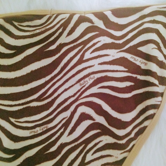 Authentic Baby Phat sequin bikini bottom - Picture 2 of 7